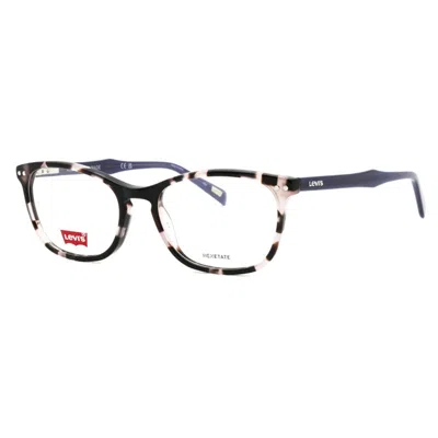 Levi's Lv 5026 0hkz00 Violet Havana 52mm In Yellow