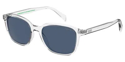 Levi's Lv 5030/s 900/ku Men's Sunglasses Clear Size 53 In White