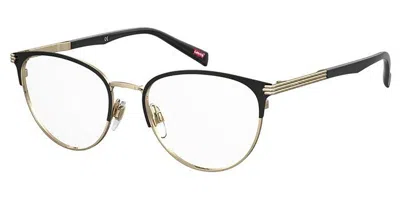 Levi's Lv 5036 2m2 Occhiali Da Vista Neri Per Donna (solo Montatura) In Black
