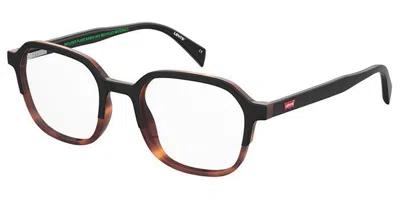 Levi's Lv 5043 Wr7 Men's Glasses Black Size 51 - Free Lenses - Blue Light Block Available In Multi