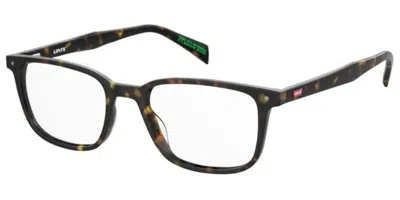 Levi's Lv 5053 086 Men's Glasses Tortoiseshell Size 52 - Free Lenses - Blue Light Block Available In Brown