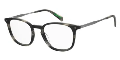 Levi's Lv 5056 2w8 Men's Glasses Grey Size 49 - Free Lenses - Blue Light Block Available In Brown