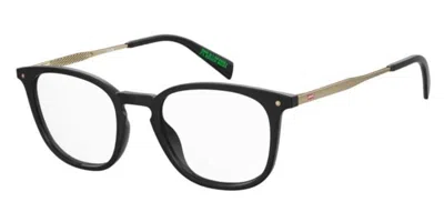 Levi's Lv 5056 807 Men's Glasses Black Size 49 - Free Lenses - Blue Light Block Available