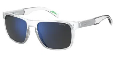 Levi's Lv 5058/s 2m4/xt Men's Sunglasses White Size 56 In Black
