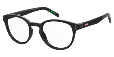Levi's Lv 5062 807 Men's Glasses Black Size 49 - Free Lenses - Blue Light Block Available In Animal Print