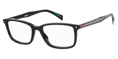 Levi's Lv 5066 807 Men's Glasses Black Size 52 - Free Lenses - Blue Light Block Available