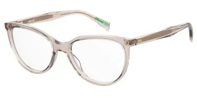 Levi's Lv 5068 Fwm Women's Glasses Pink Size 52 - Free Lenses - Blue Light Block Available In Gray