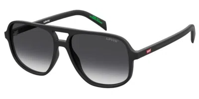 Levi's Lv 5073/s 003/9o Men's Sunglasses Black Size 56