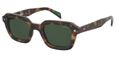 Levi's Lv 5074/s 086/qt Women's Sunglasses Tortoiseshell Size 48 In Brown