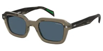 Levi's Lv 5074/s 09q/ku Women's Sunglasses Brown Size 48