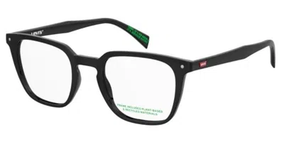 Levi's Lv 5078 Men's Glasses, Black, Size 50