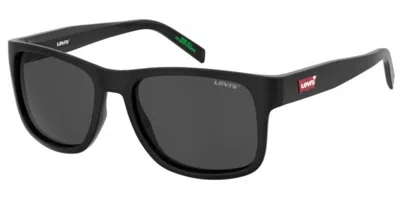 Levi's Lv 5080/s 807/ir Occhiali Da Sole Neri Per Uomo In Black