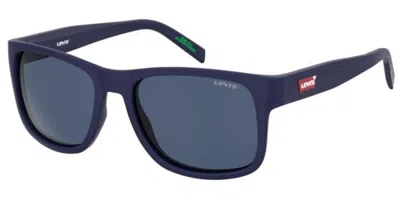 Levi's Lv 5080/s Pjp/ku Occhiali Da Sole Blu Per Uomo In Blue