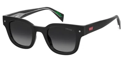 Levi's Lv 5093/s 807/9o Occhiali Da Sole Neri Per Uomo In Black