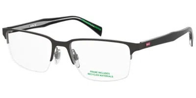 Levi's Lv 5098 Ti7 Occhiali Da Vista Neri Per Uomo (solo Montatura) In Multi