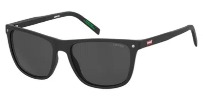 Levi's Lv 5099/s Polarized 003/m9 Occhiali Da Sole Neri Per Uomo In Black