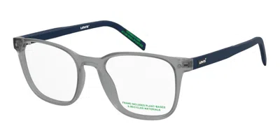 Levi's Lv 5109 09v Men's Glasses Grey Size 52 - Free Lenses - Blue Light Block Available In Transparent