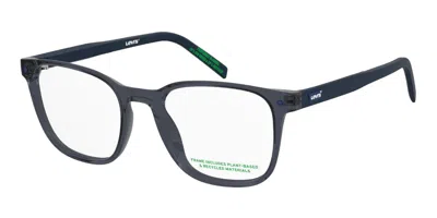 Levi's Lv 5109 Pjp Men's Glasses Blue Size 52 - Free Lenses - Blue Light Block Available In Red