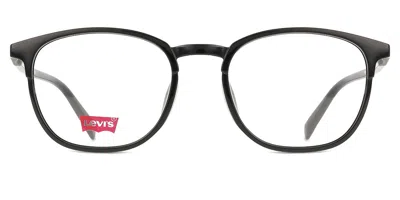 Levi's Lv 7058/f/lev 807 Occhiali Da Vista Neri Per Uomo (solo Montatura) In Black