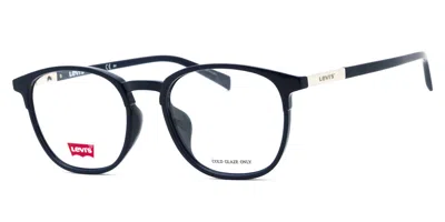 Levi's Lv 7058/f/lev Pjp Men's Glasses Blue Size 54 - Free Lenses - Blue Light Block Available
