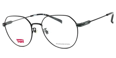 Levi's Lv 7061/f/lev 003 Occhiali Da Vista Neri Per Uomo (solo Montatura) In Black