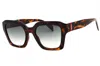 Levi's Levis Lv1027s Tortoiseshell Rectangular Sunglasses In Brown