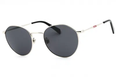Levi's Levis Lv1028s Round Metal Sunglasses In Silver