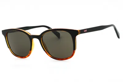 Levi's Levis Lv5024s Rectangular Tortoiseshell Sunglasses In Brown