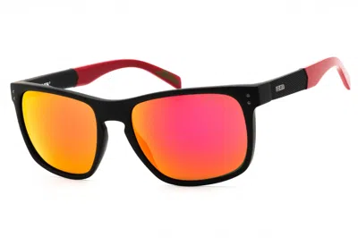 Levi's Levis Lv5058s Mirrored Lens Sunglasses In Black