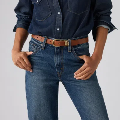 Levi's Lyla Ring Belt In Brown