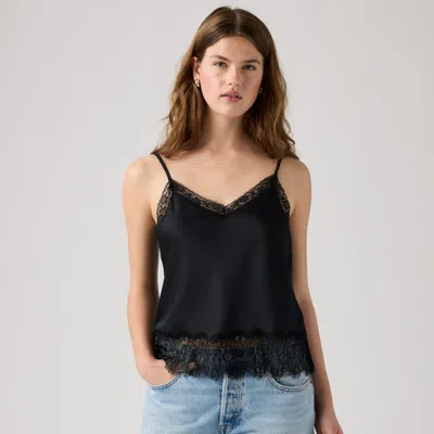 Levi's Lynn Cami Tank Top In Black