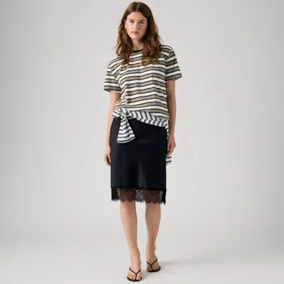 Levi's Lynn Midi Skirt In Black