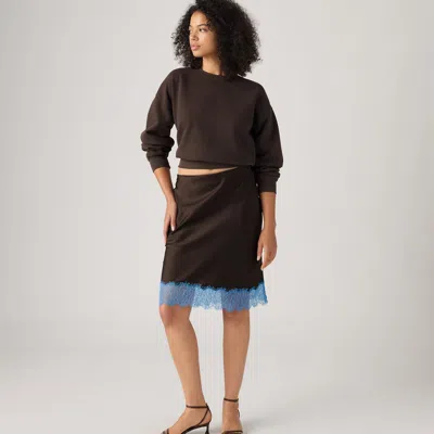 Levi's Lynn Midi Skirt In Black
