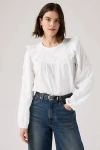 Levi's Mallory Blouse In White