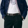 Levi's Marco Riveted Infinity Belt In Black