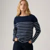 Levi's Marin Striped Top In Blue