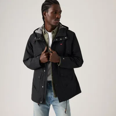 Levi's Marina Utility Parka In Black