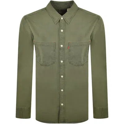 Levi's Levis Mariposa Worker Shirt Green