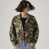 Levi's Marlowe Utility Heritage Jacket In Green