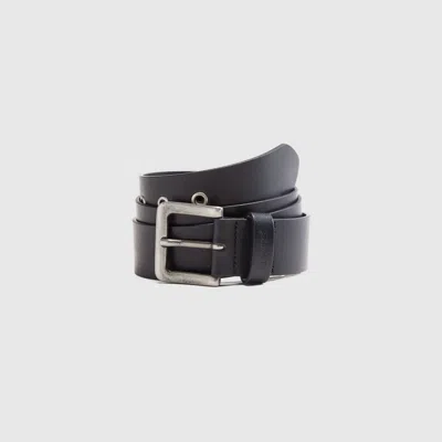 Levi's Maverick Eyelet Belt In Black