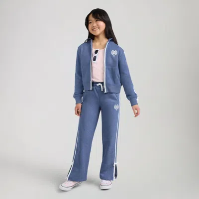 Levi's Meet And Greet Full Zip Hoodie Big Girls 7-16 L In Blue