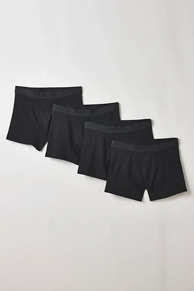 Levi's Melange Boxer Brief 4-pack In Black, Men's At Urban Outfitters