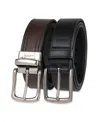 Levi's Men's 2-pack Reversible And Casual Belt Set In Brown
