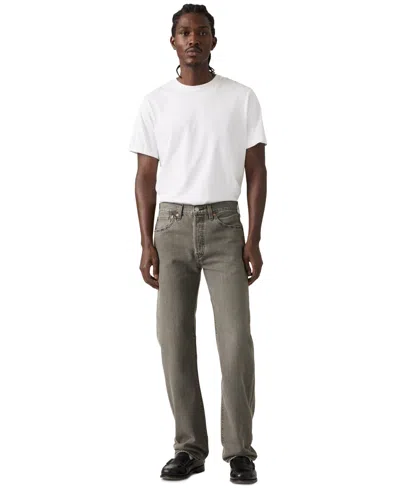 Levi's Men's 501 Original Fit Button Fly Non-stretch Jeans In White
