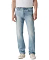 Levi's Men's 501 Original Straight-fit Lightweight Denim Jeans In Blue