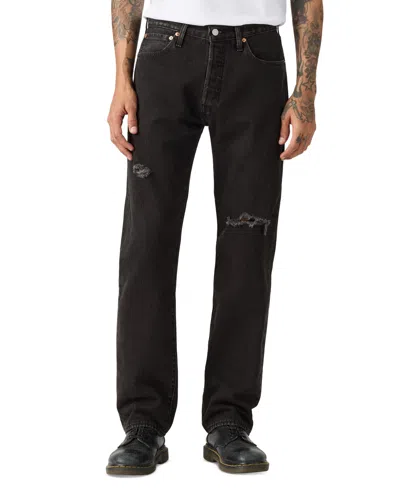 Levi's Men's 501 Regular-fit Button Fly Jeans In Multi