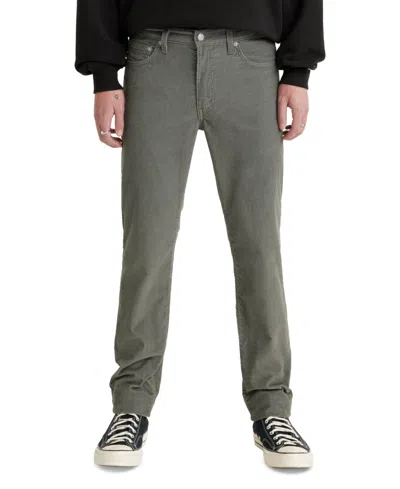 Levi's Men's 511 Slim-fit Corduroy Pants In Pewter Cord