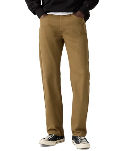 Levi's Men's 514 Straight Tech Pants In Brown