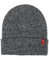 Levi's Men's Adjustable Fold Over Cuff Beanie In Gray