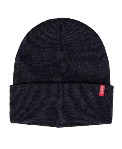 Levi's Men's Adjustable Fold Over Cuff Beanie In Blue